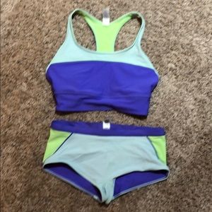 Ivivva Reversible swim suit girls 14